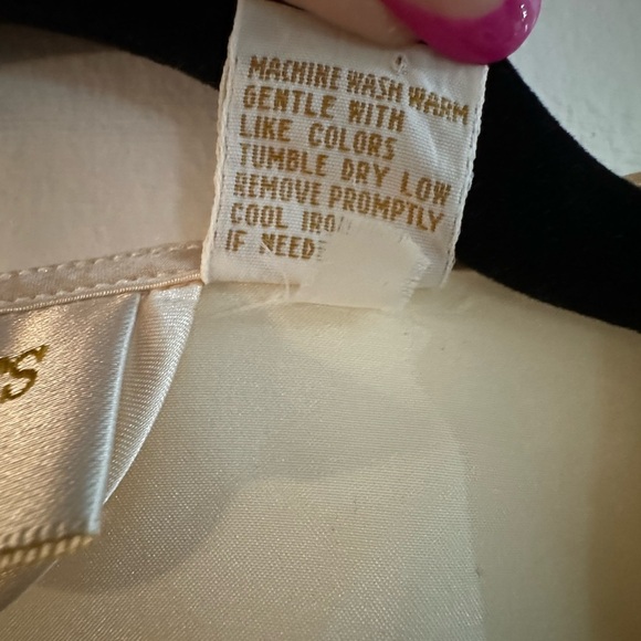 Vtg Victorias Secret Gold Label Cream Paisley Open Fit Robe One Size Kimono EUC - Picture 5 of 13